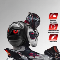 Sac a dos moto étanche à LED